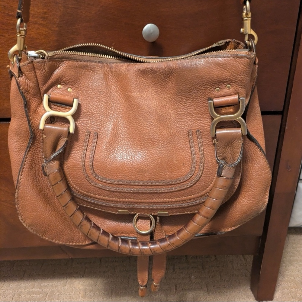 Chloe Marcie Top Handle w/strap